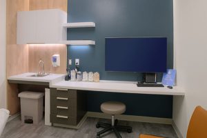 Hoag Urgent Care Jamboree Exam Room